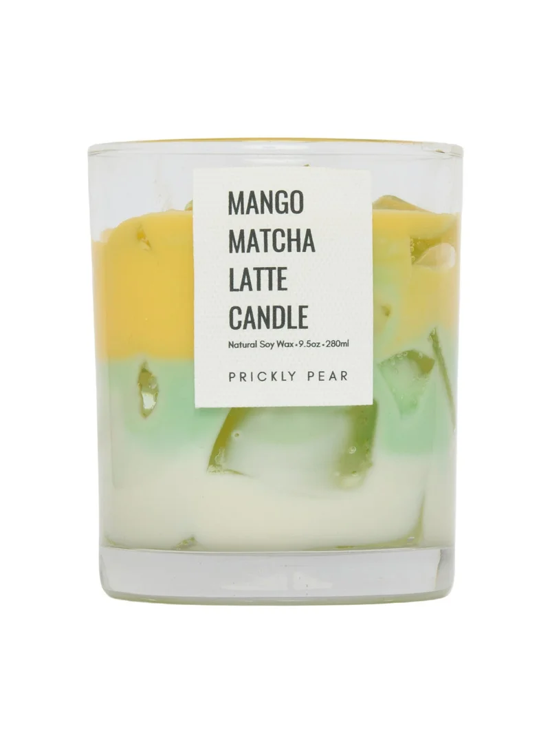 بريكلي بير شمعة مانجو ماتشا لاتيه